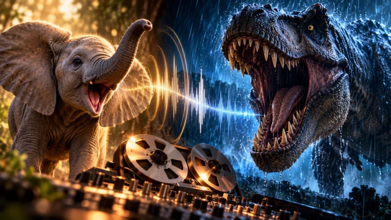 O rugido do T-Rex em Jurassic Park veio de um filhote de elefante — e o som voltou 32 anos depois